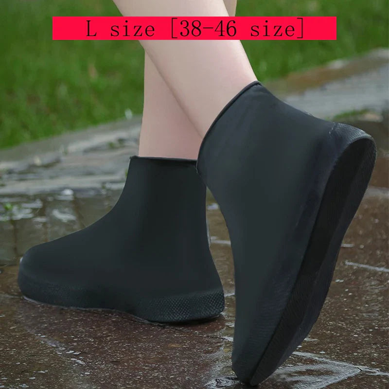 Latex Waterproof Rain Boot Covers – Non-Slip & Reusable