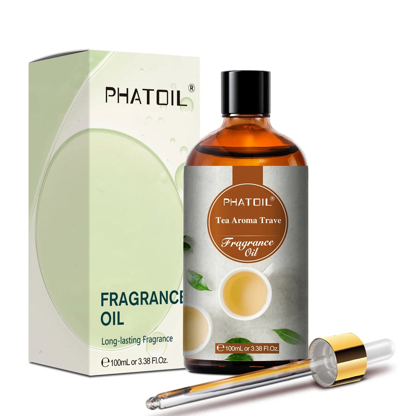 PHATOIL 100ml Fragrance Oil with Dropper | 15 Scents for DIY