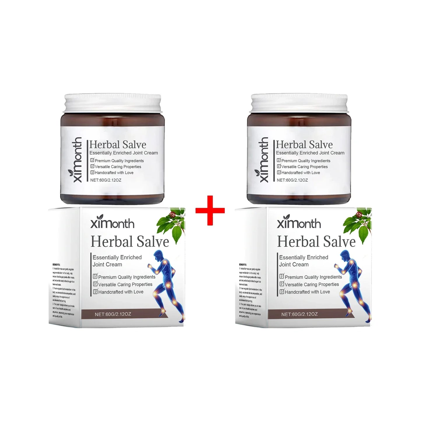 Ximonth Beeswax Herbal Body Cream – Nourishing & Soothing 60g