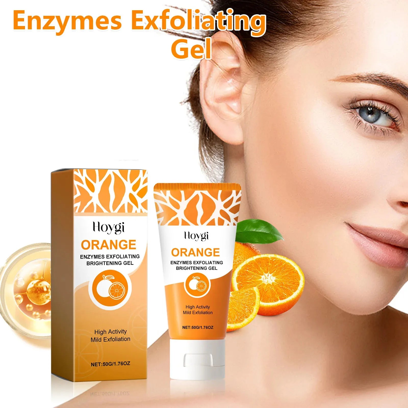 Exfoliating Peeling Gel Large Pore Tightening Blackhead Dirt Removal Moisturizing Oil Control Nose Acne Cleansing Face Scrub Gel Peaceful Pleasures Health and Wellness