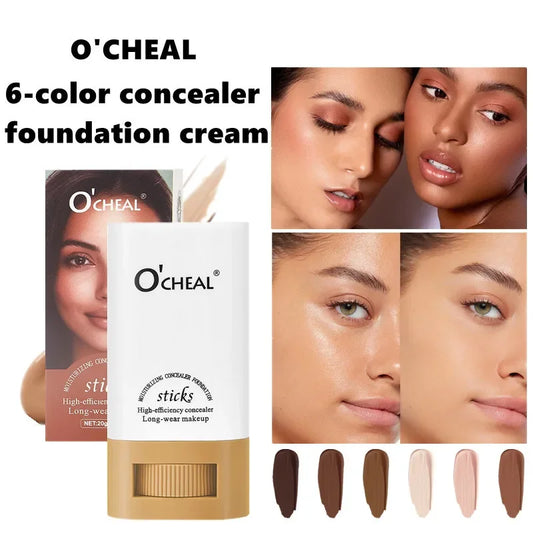 OCHEAL Waterproof Concealer Foundation Stick – Natural Finish Concealer Foundation Stick Oasis Select
