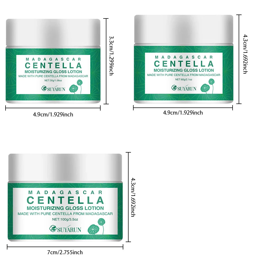 SUYARUN Cica Face Cream – Centella Asiatica Moisturizer
