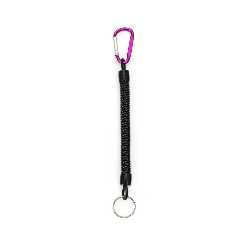 Fly Fishing Anti-Loss Buckle | Retractable Coil Rope Clip