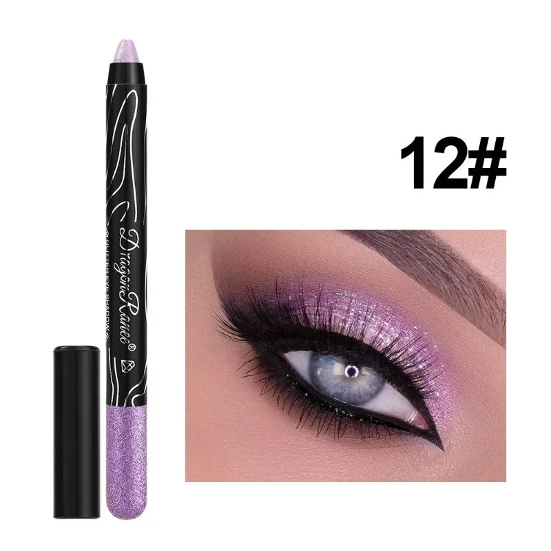 Waterproof Pearlescent Eyeshadow Pencil | Glitter Shimmer Stick
