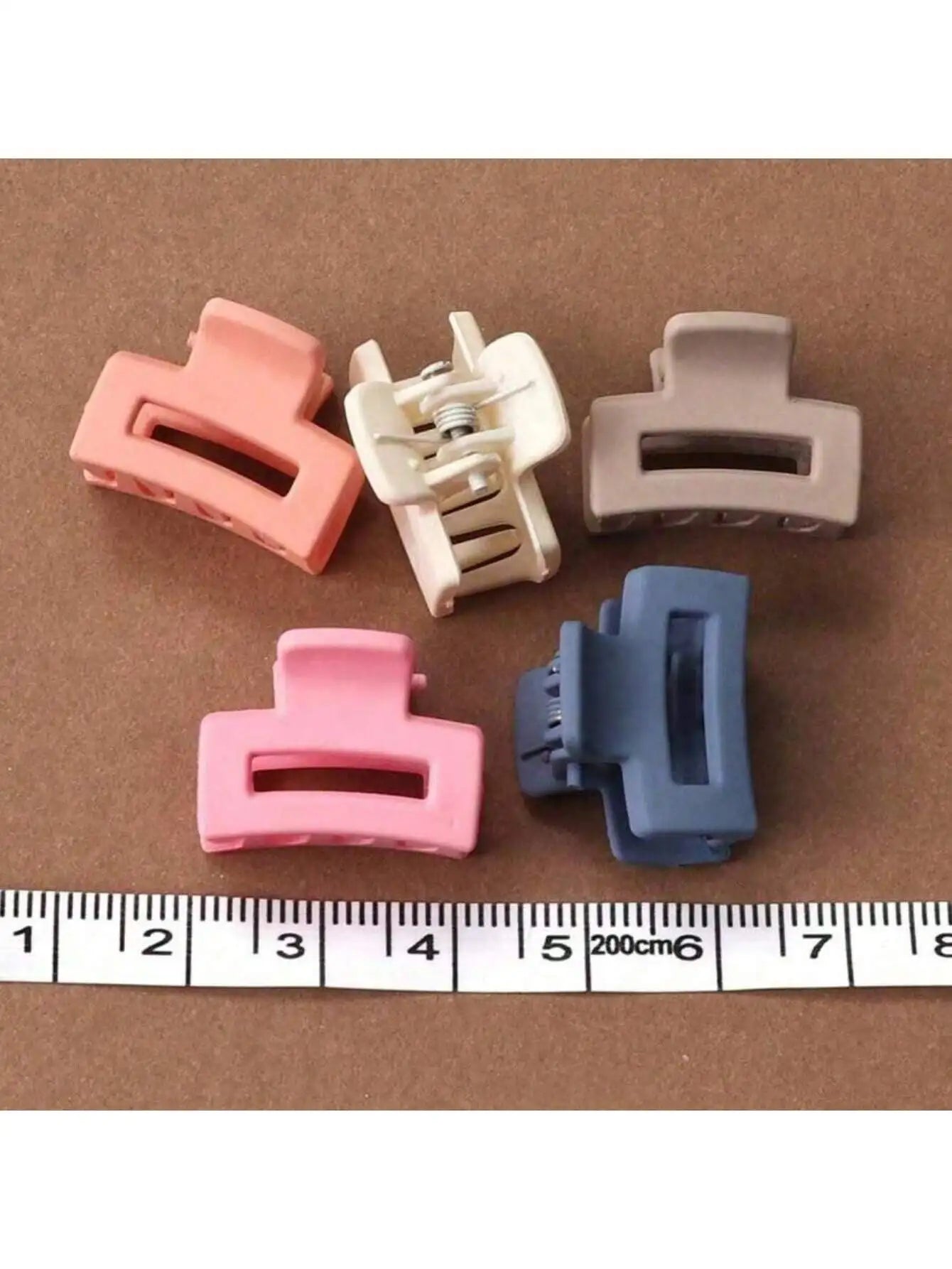 Morandi Mini Hair Claw Clips – 20pcs Set for Bangs & Ponytails Hair Accessories Peaceful Pleasures Health and Wellness