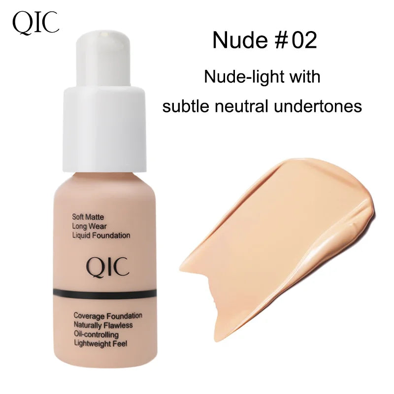 QIC Matte BB Cream – Full Coverage Waterproof Foundation