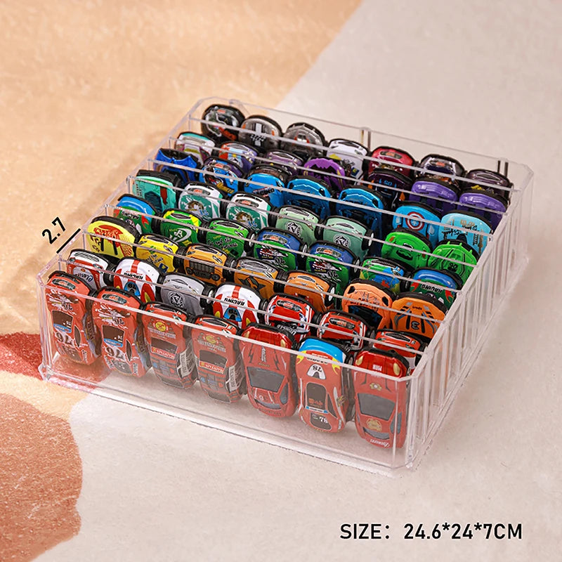 1/64 Acrylic Carpark Model Car Display Box – Diorama Scene