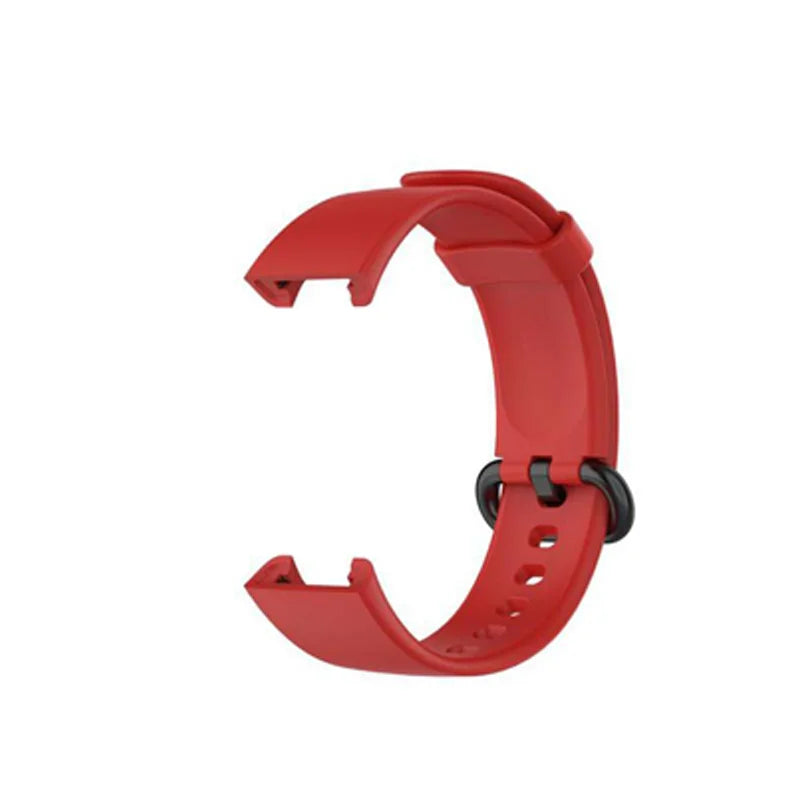 Silicone Sport Strap for Redmi Watch 1 & Mi Watch Lite Peaceful Pleasures Health and Wellness Red