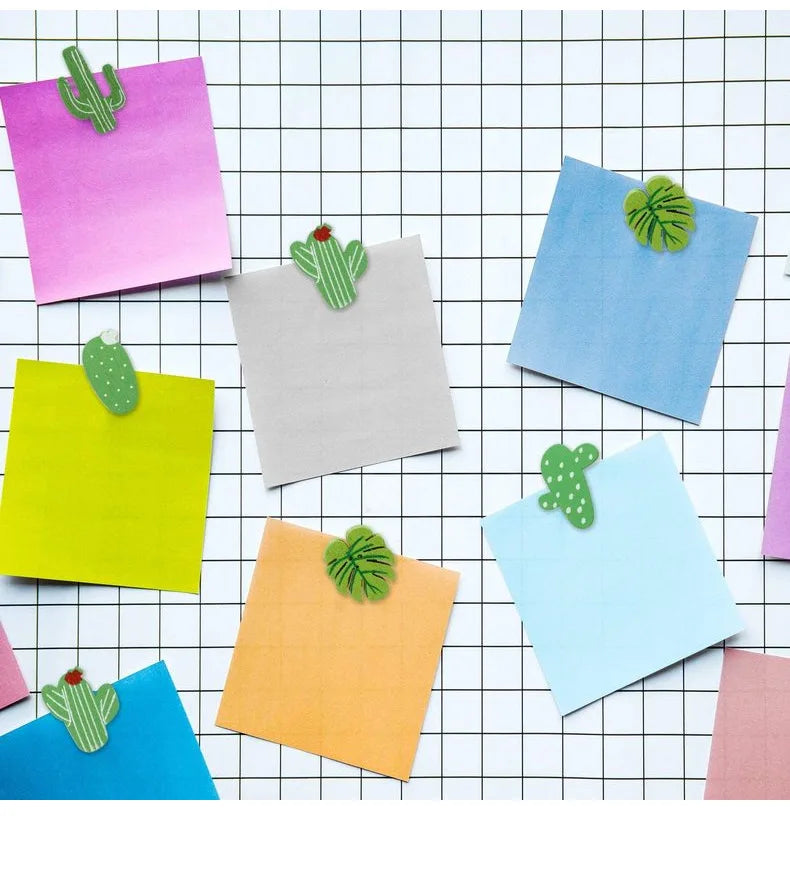 Bview Art DIY Wooden Flamingo Cactus Push Pins Decorative Thumb Tacks