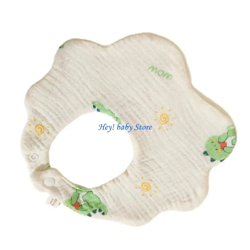 Soft Cotton Baby Bibs – Breathable & Absorbent Infant Drool Bib