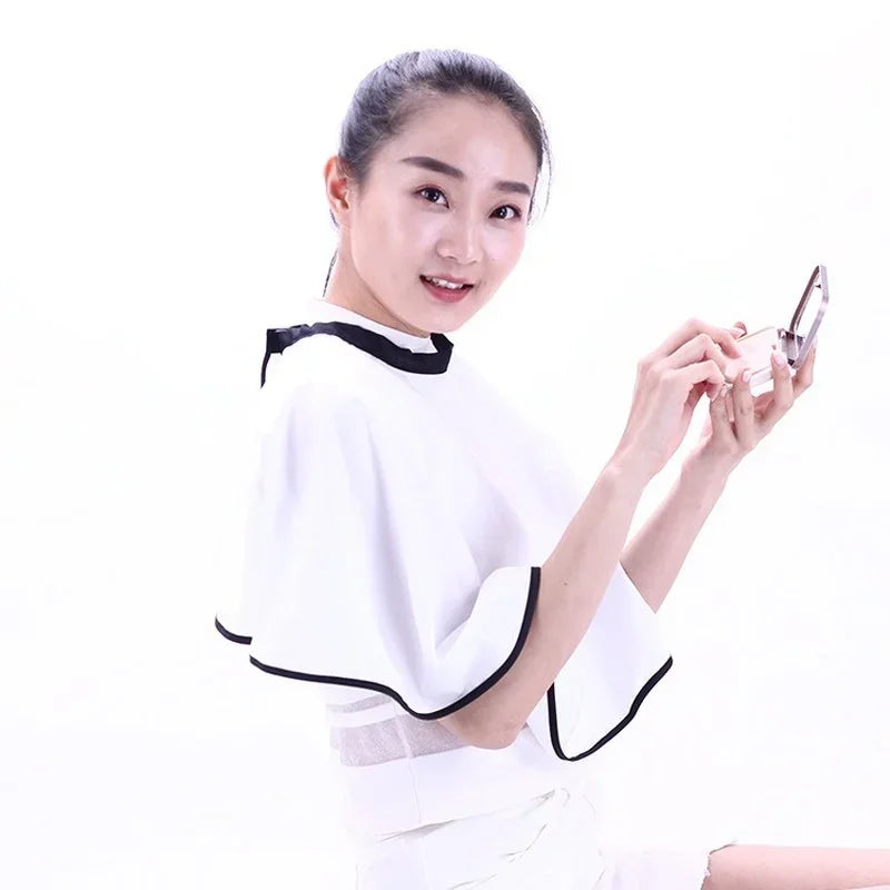 Black Waterproof Hair Cutting Cape | Salon & Barber Cloth Wrap
