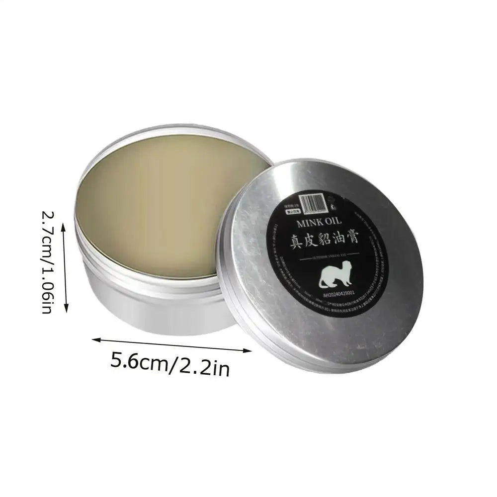 Cream For Leather Shoes Bags Car Interiors Leather Care Cream Leather Maintenance Cream Leather Refurbishing Maintenance Tools Peaceful Pleasures Health and Wellness 50g