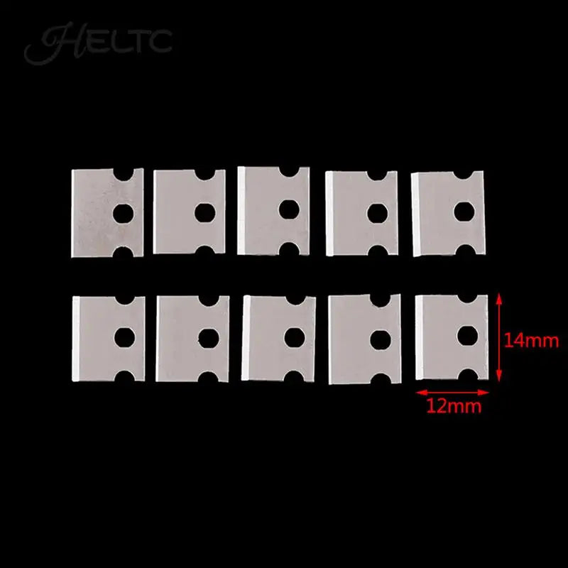 10-Pack Metal Replacement Blades for Network Cable Crimper Crimper Replacement Blades Peaceful Pleasures Health and Wellness 10Pcs 1