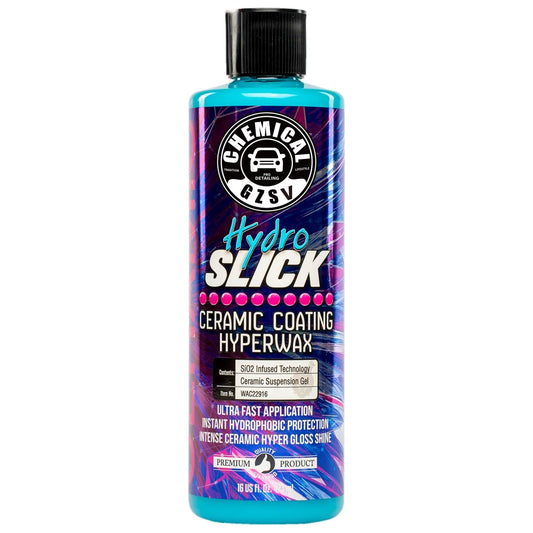 Chemical WAC22916 HydroSlick Intense Gloss Sio2 Ceramic Coating Hyperwax Hyper Gloss Shine Safe for Cars Trucks SUVs Motorcycles Peaceful Pleasures Health and Wellness 473ml