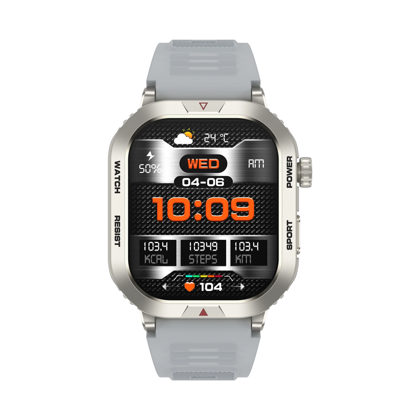 MINGCC 2.01" Smartwatch 2025 – Bluetooth Call & Fitness Tracker