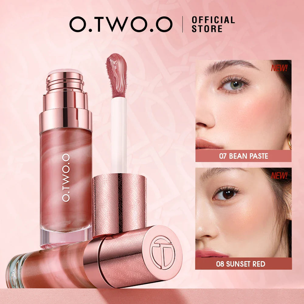 O.TWO.O Liquid Blush – Matte, High Pigment & Long Lasting