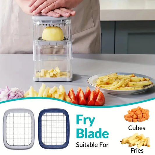 Practical French Fries Special Slicer Radish Cucumber Slicer Household Multifunctional Vegetable Slicer Tomato and Apple Slicer Peaceful Pleasures Health and Wellness