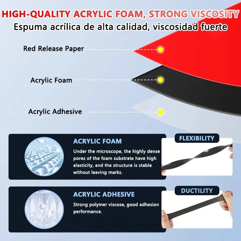3m Extra Strong Double-Sided Tape 0.4mm – Auto, Home & Industrial