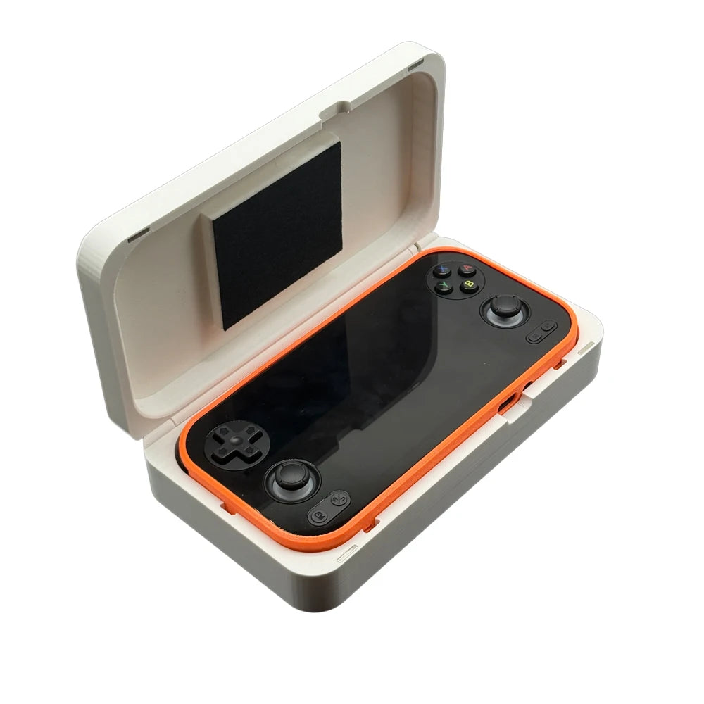 Magnetic Lid Design Organize Case Shockproof Protective Over Handheld Game Console Case For RG476h Storage Box Peaceful Pleasures Health and Wellness