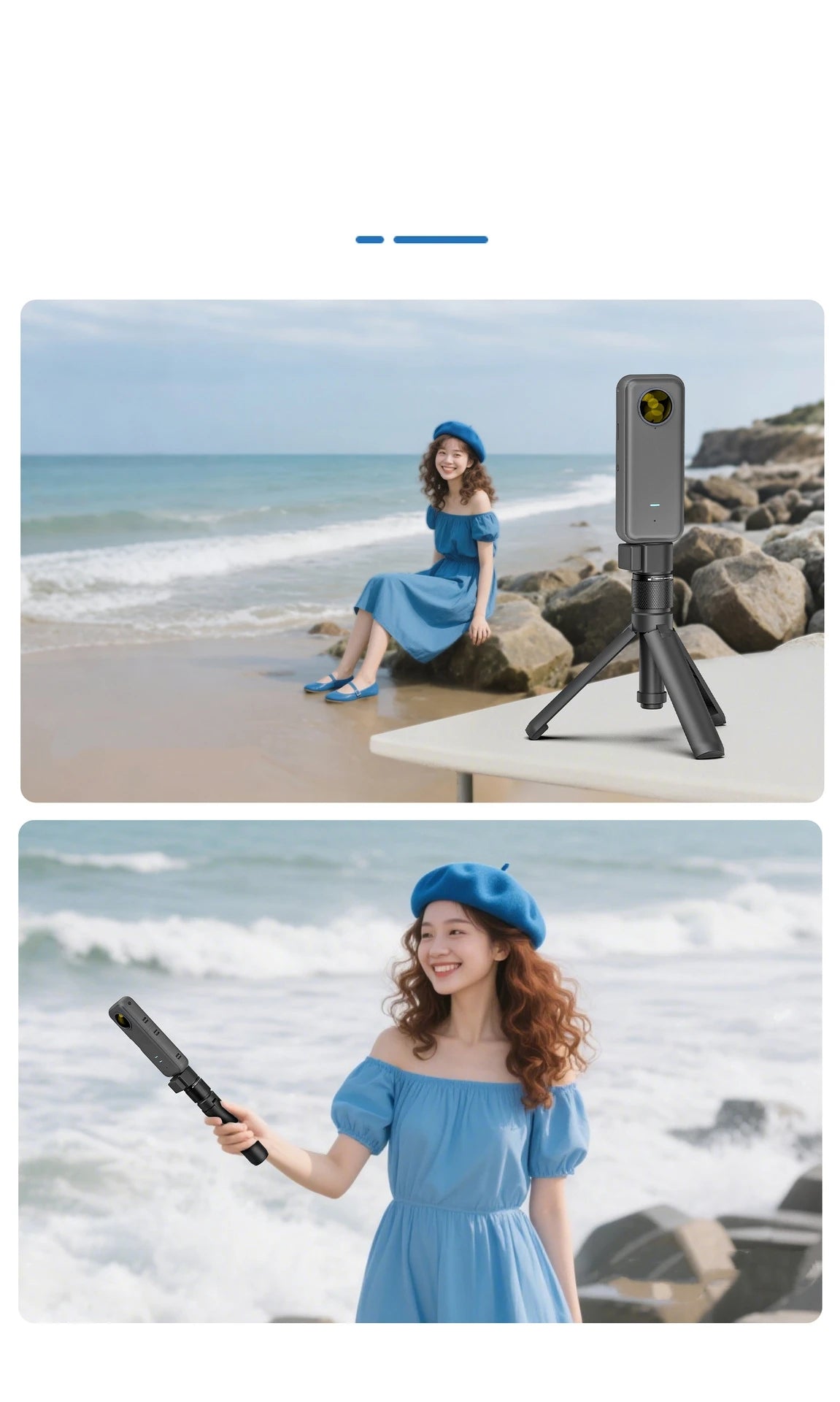 Rotating Handle Suitable For DJI OSMO360 Camera Suitable For Insta360 X4 X5 Selfie Stick Handle +120cm Selfie Stick Peaceful Pleasures Health and Wellness