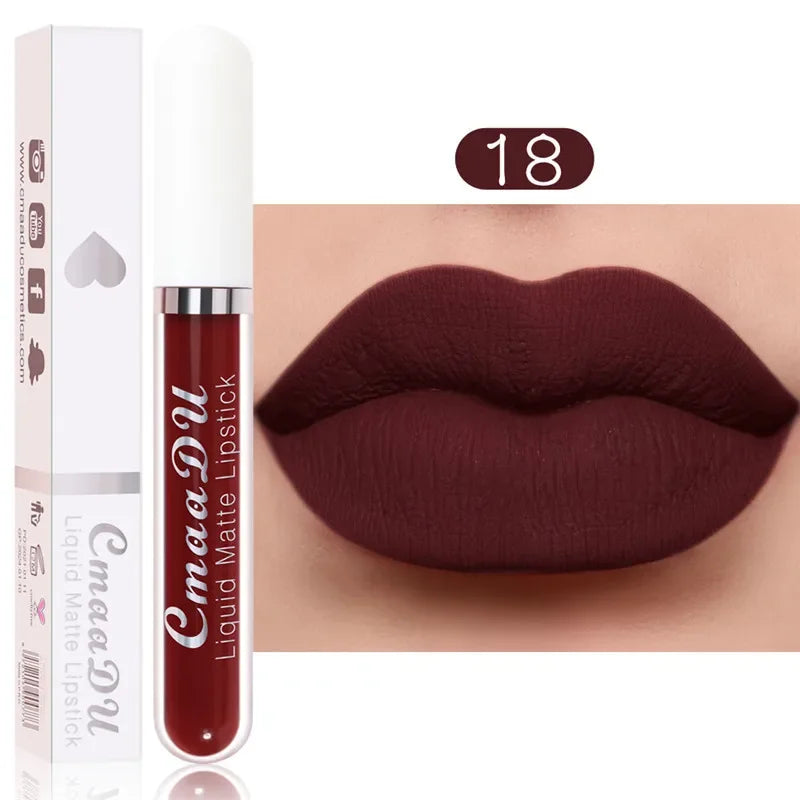 IFANYUO 6-Pc Matte Liquid Lipstick Set – Waterproof Velvet Lip Gloss