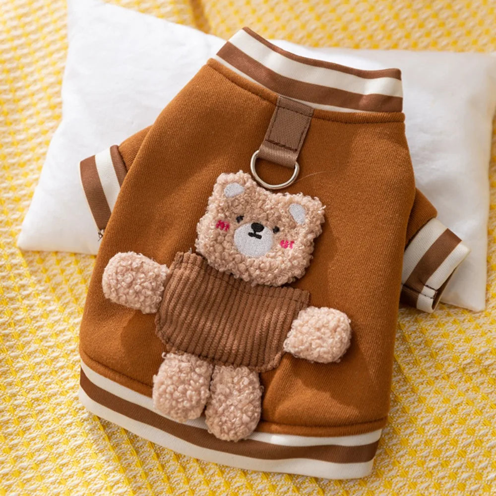 3D Fleece Sweater Vest for Dogs & Cats | Winter Pet Clothes