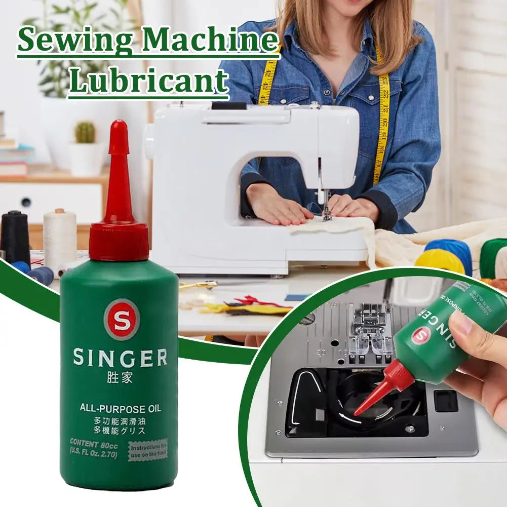 Original Imported Sewing Machine Oil 1PC Multifunctional White Lubricant Odorless Clear Rust Proof Food Grade Industrial Oil Peaceful Pleasures Health and Wellness