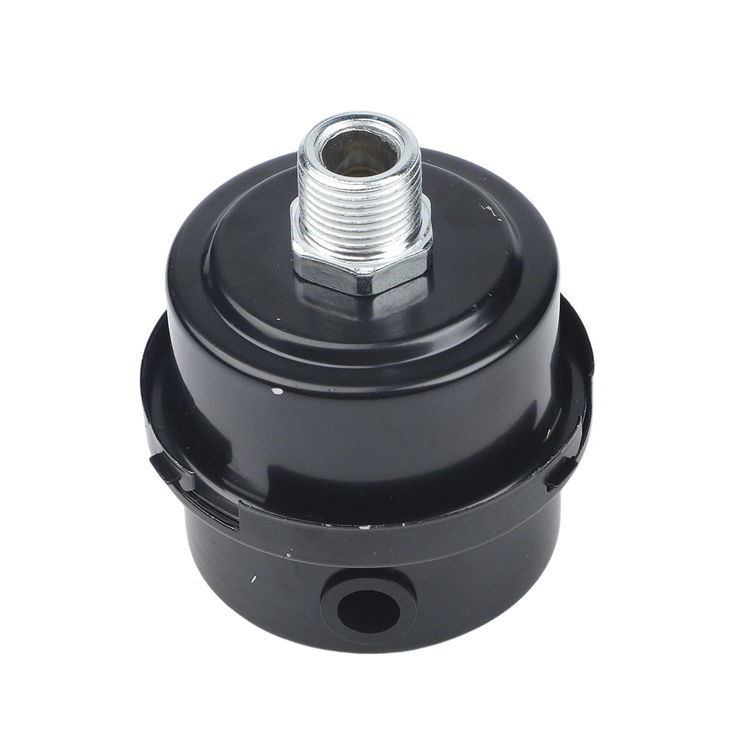 12 5 16 Metal Air Filter Oil-free Black Muffler Intake Filters Noise