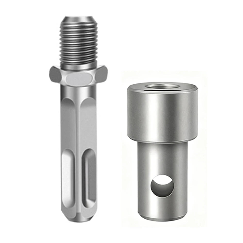 Earth Auger Adapter Tool 4 Interface Types Impact Wrench Hammer