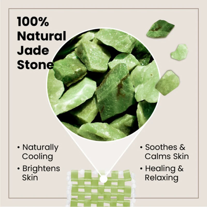 Natural Jade Eye Mask – Reduce Puffiness, Dark Circles & Wrinkles