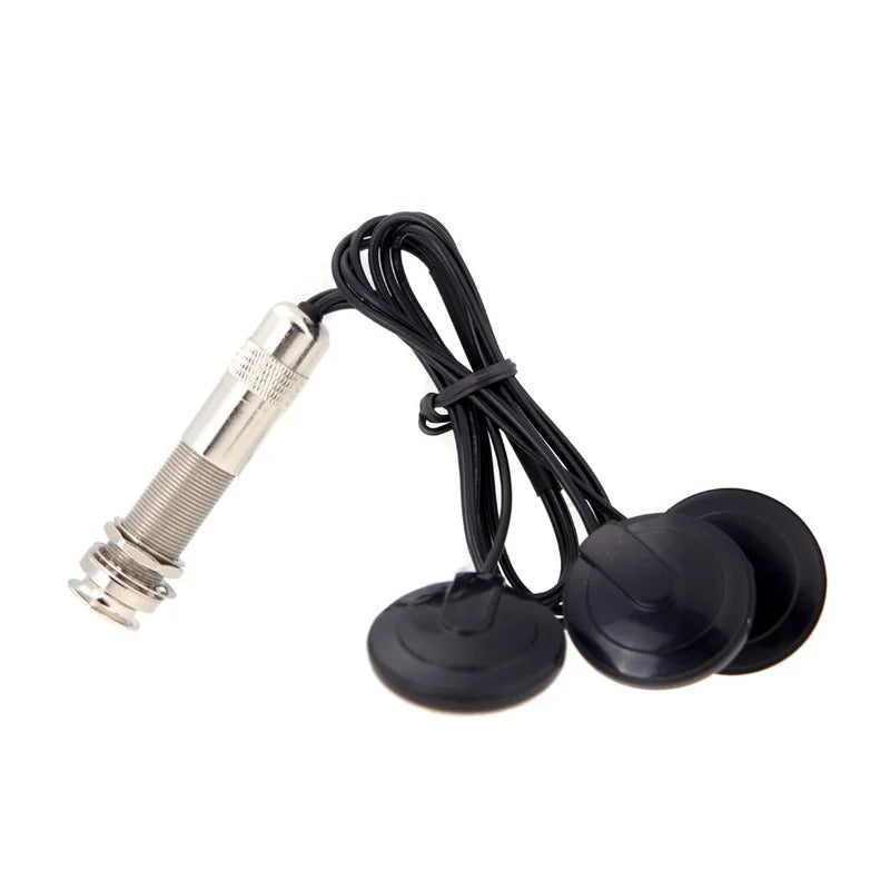 Piezo Contact Pickup Pick-up 3 Transducers Guitar Violin Banjo