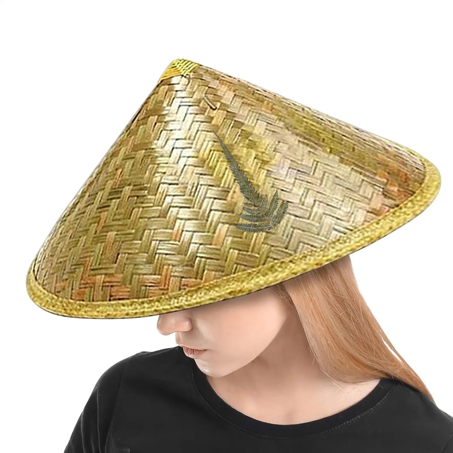 Handmade Straw Hat Adjustable Chin Strap | Fishing Garden Hiking