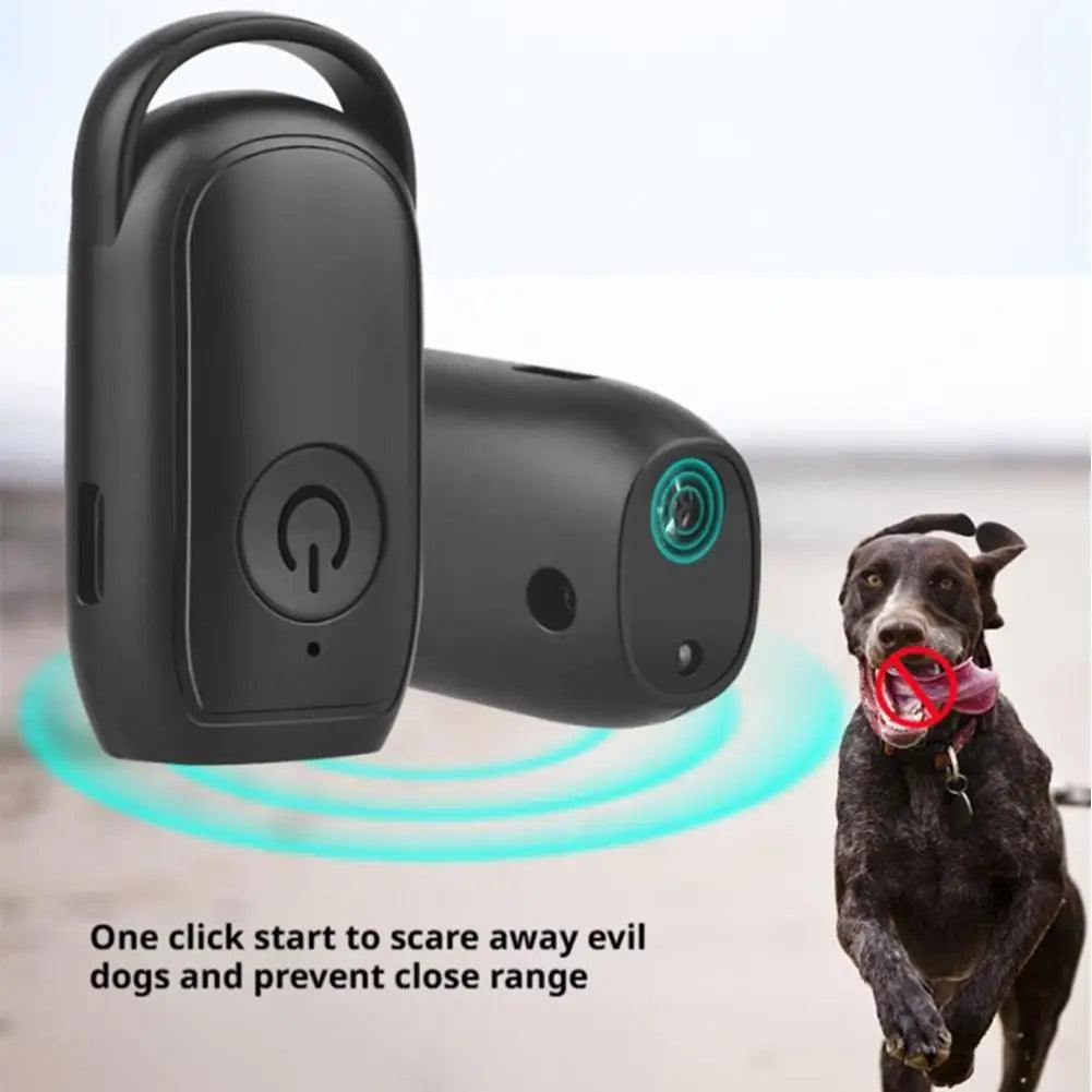 Ultrasonic Dog Bark Control Trainer – Rechargeable Anti-Bark