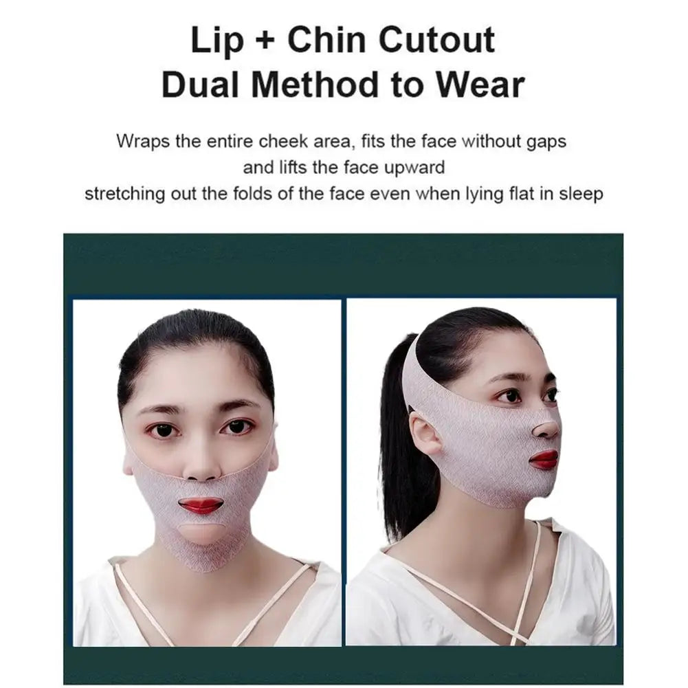 Chin Cheek Slimming Bandage V Shaper V Line Lifting Mask Face Lifting Anti Wrinkle Strap Band Sleeping Mask Beauty Health Peaceful Pleasures Health and Wellness