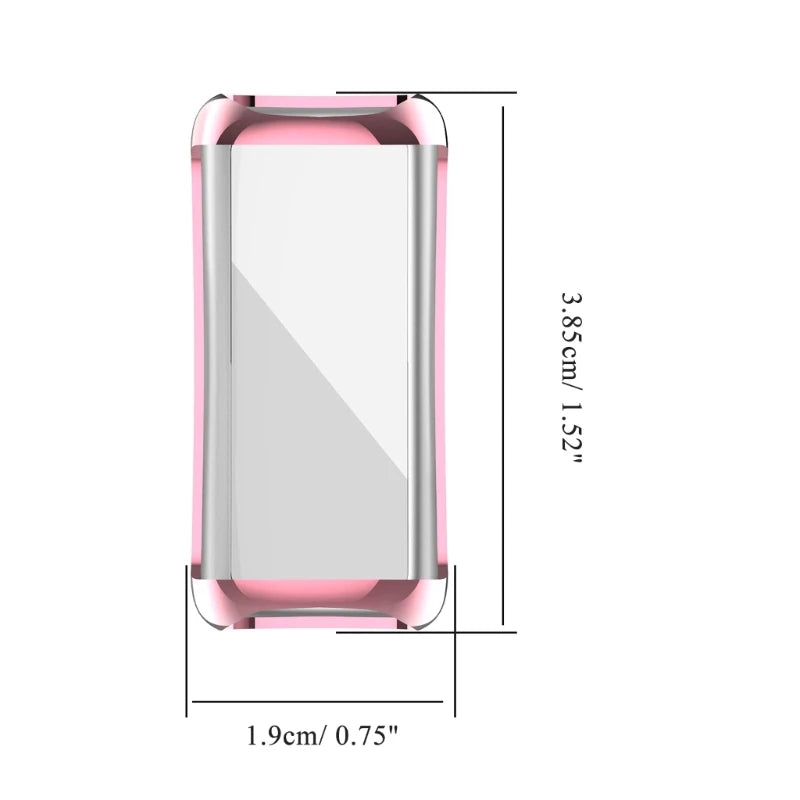 TPU Case for Fitbit Inspire 2 & 3 – Waterproof Screen Protector Peaceful Pleasures Health and Wellness