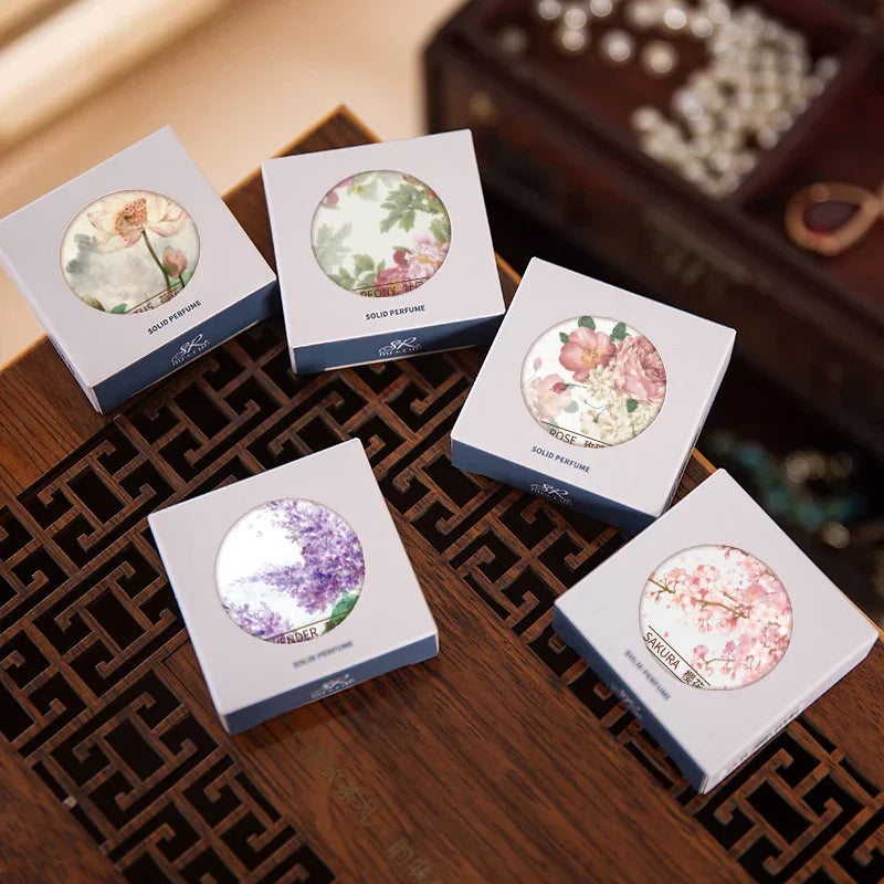 Lavender Solid Perfume Balm – Portable Long-Lasting Fragrance