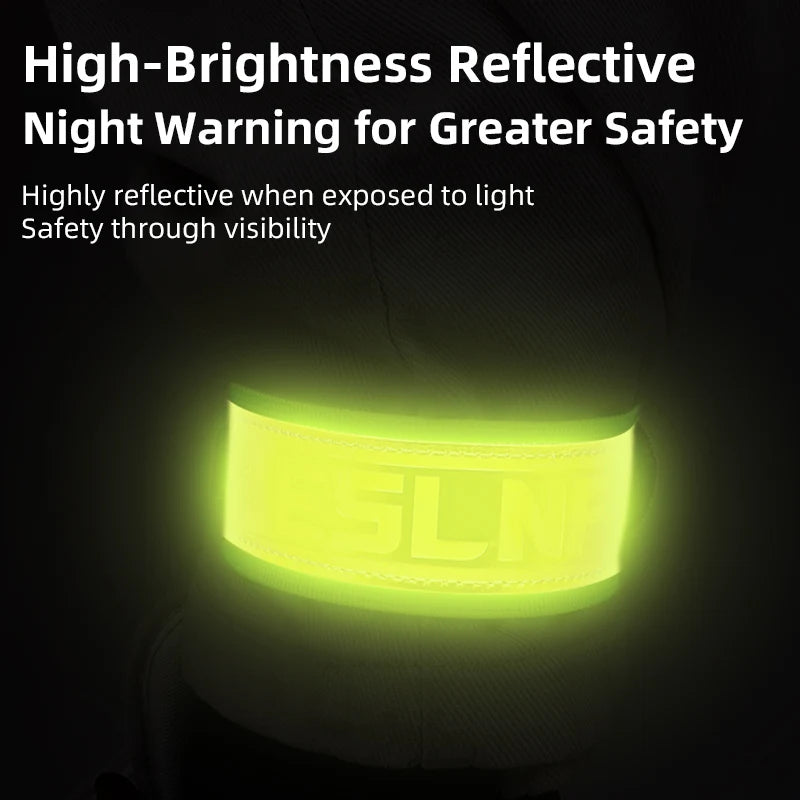 Reflective Cycling Ankle Strap – Adjustable Night Safety Band Cycling Ankle Strap Peaceful Pleasures Health and Wellness