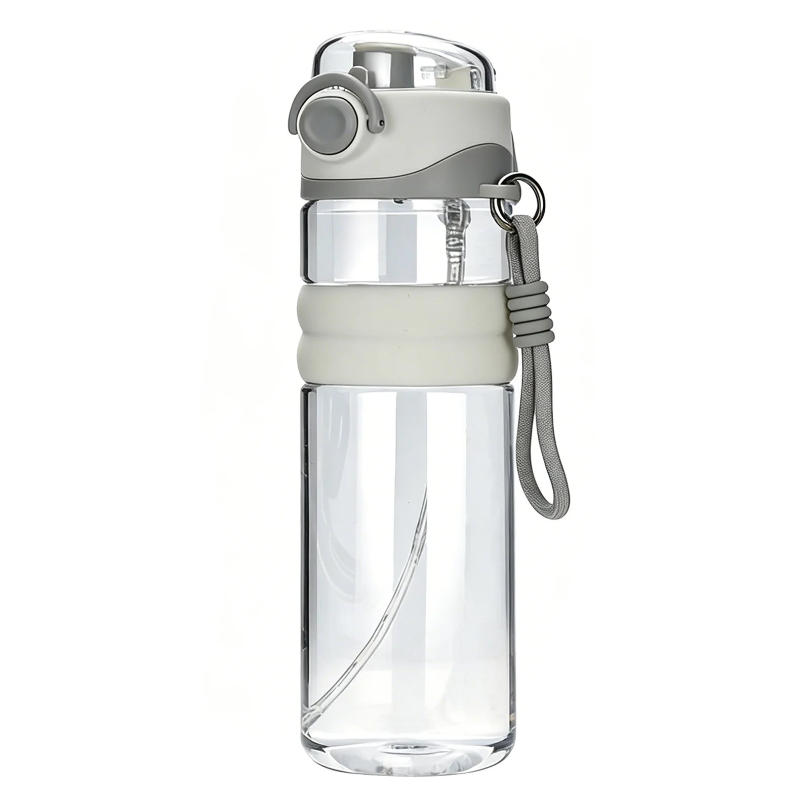 Kids Water Bottle with Straw Portable Water Bottles Direct Drinking Dual-Use Plastic Water Bottles for Outdoor Sporting Peaceful Pleasures Health and Wellness Purple