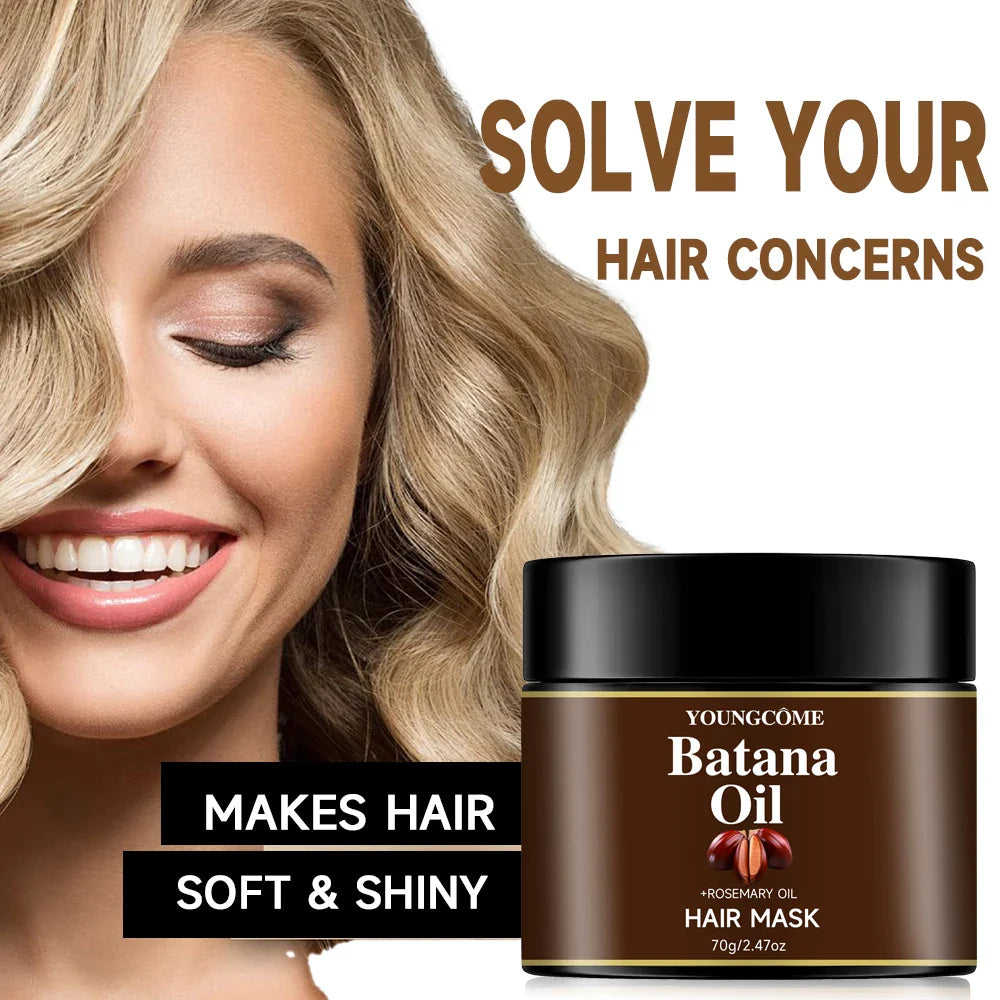 Batana Oil Hair Mask – Deep Nourishing Conditioner for Women