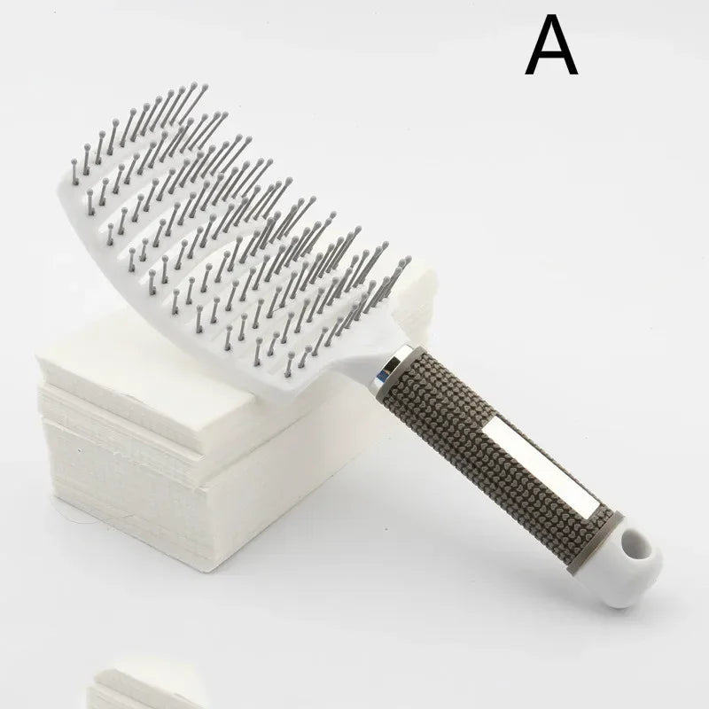 Detangling Hair Brush & Scalp Massage Comb | Nylon Bristles