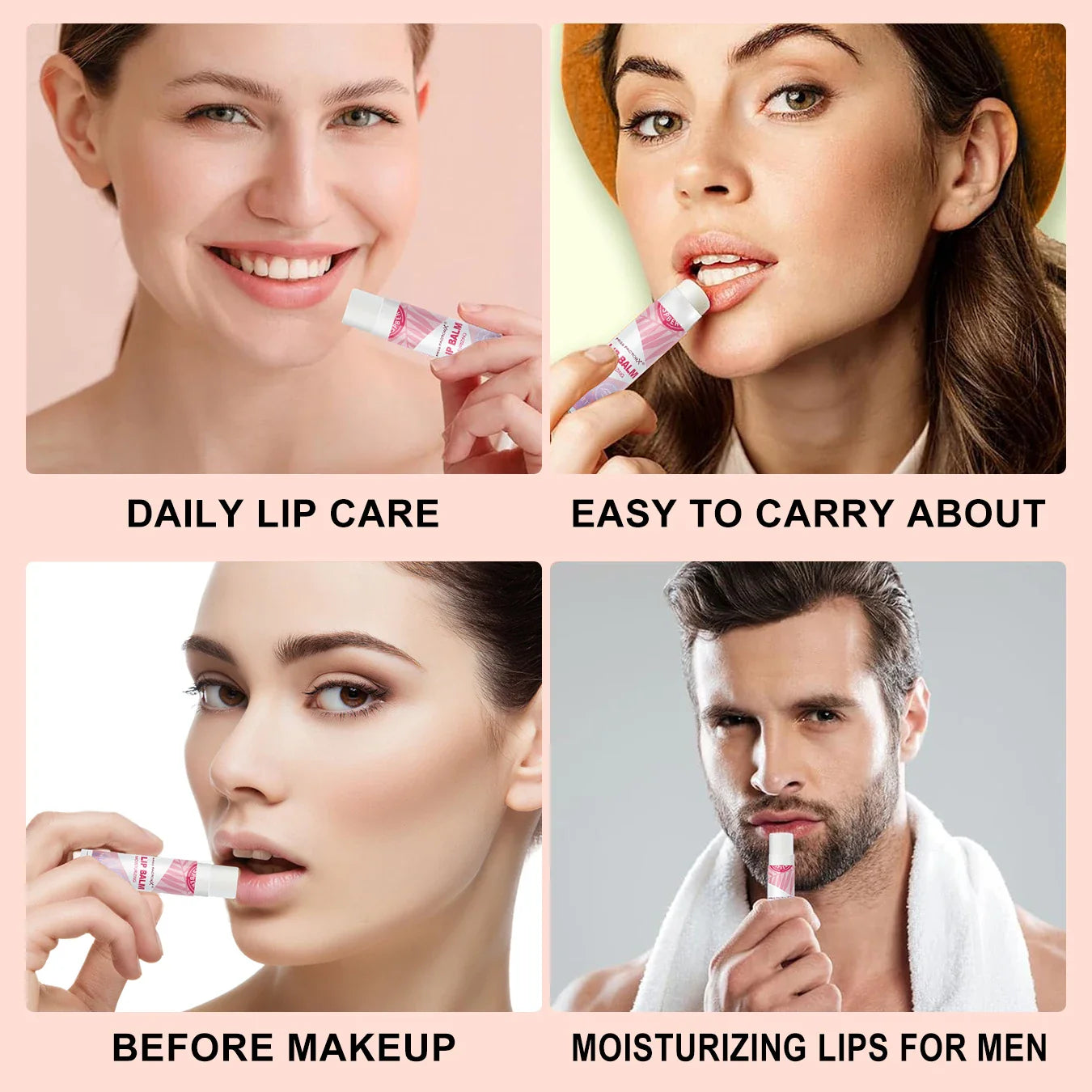 30-Piece Moisturizing Lip Balm Set – Soft, Shiny & Smooth Lips
