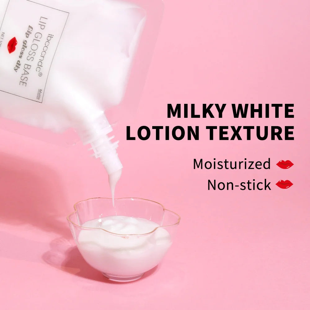 2025 NEW 100ml Lip Gloss Base Moisturized Non-stick Lotion Texture DIY Lip Glosses Matte Makeup Effect Lip Gloss Base Cosmetic Peaceful Pleasures Health and Wellness