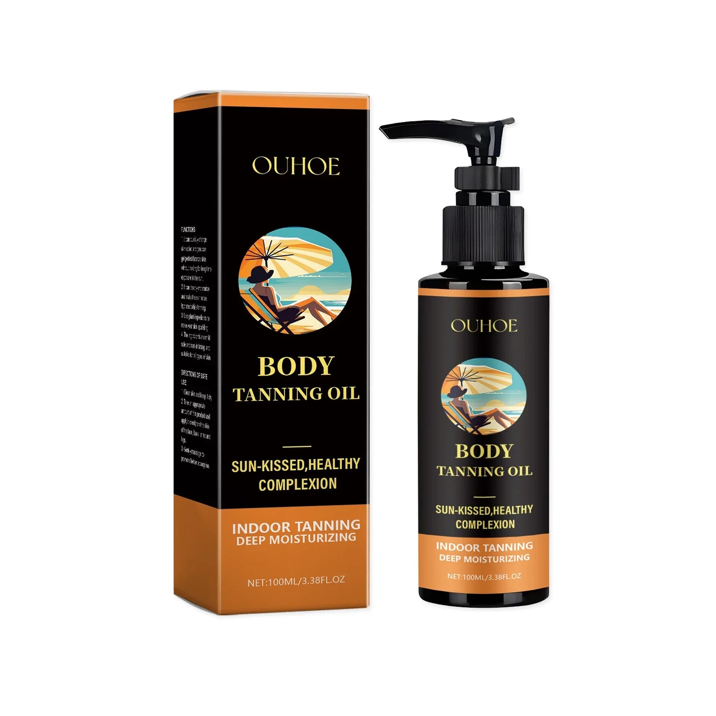 Tanning Oil for Natural Bronze Glow – Moisturizing 100ml