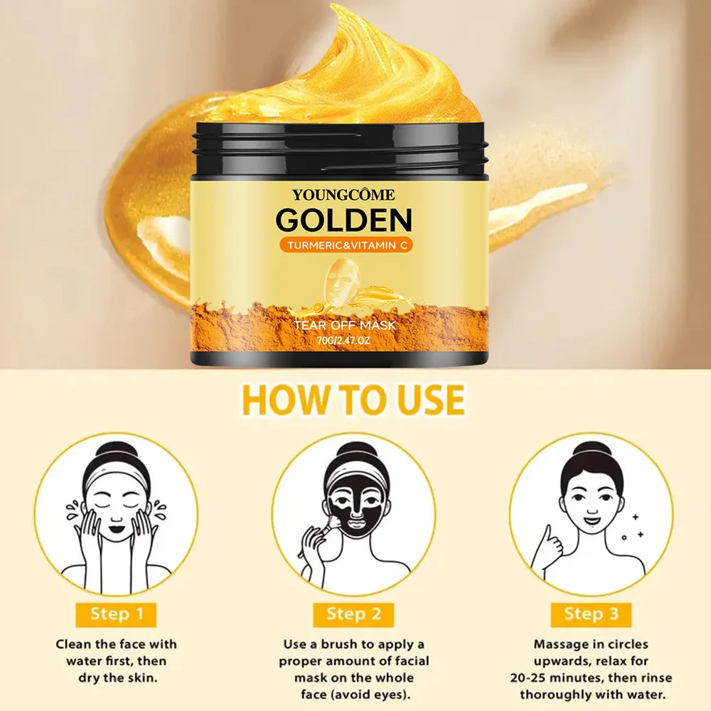 YOUNGCOME 24K Gold Collagen Peel-Off Face Mask 40/70g