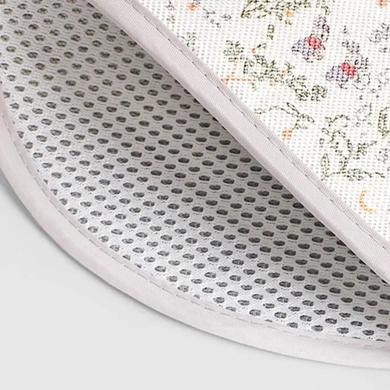 Baby Stroller Cooling Seat Mat | Breathable Ramie, Universal Fit