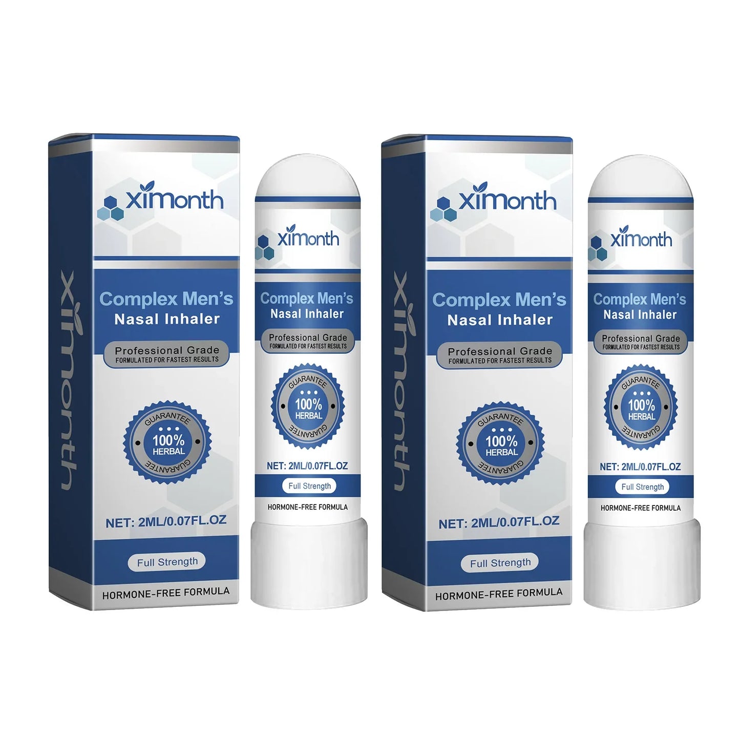FEIMUKO Men's Herbal Nasal Inhaler Stick – Hormone-Free Daily