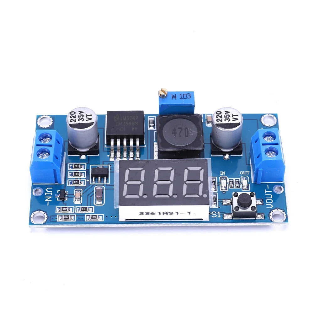 1-15 Pack LM2596 DC-DC Adjustable Buck Converter Module 4.75-40V to 1.25-37V Power Supply Step Down Voltage Regulator Module Peaceful Pleasures Health and Wellness