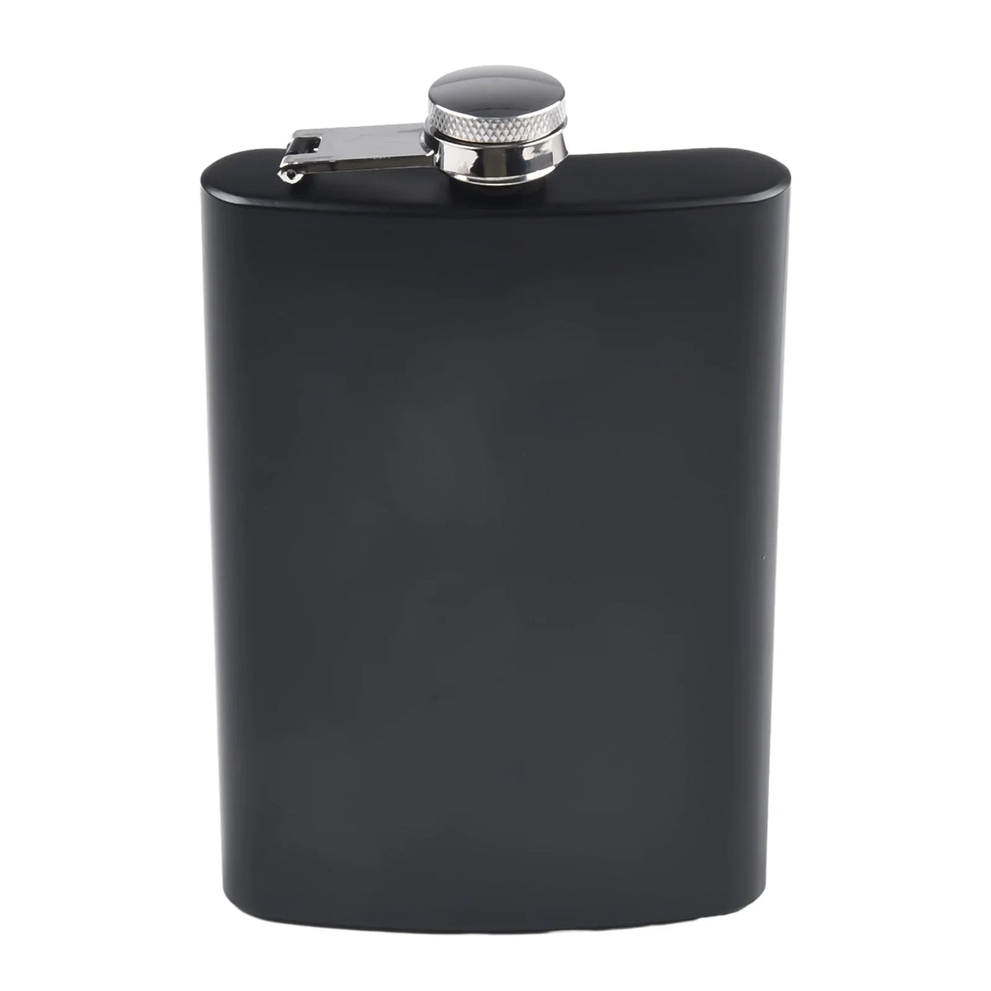 Stainless Steel Hip Flask 7–12oz | Black Matte Pocket Flask
