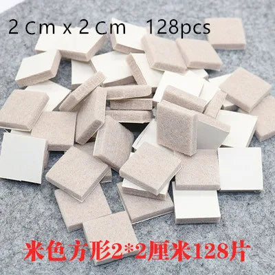 Felt Chair Leg Pads 5mm – Floor Scratch Protector 18–128 Pcs