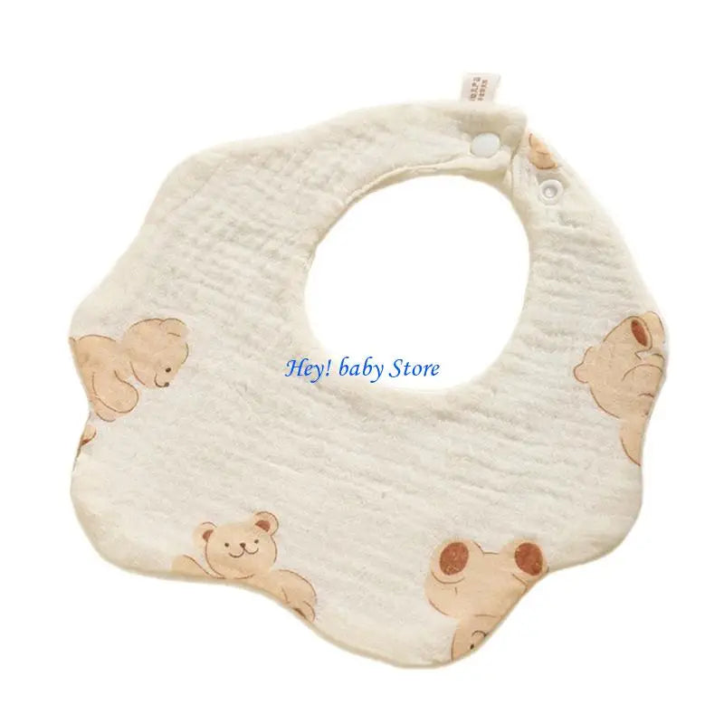 Soft Cotton Baby Bibs – Breathable & Absorbent Infant Drool Bib